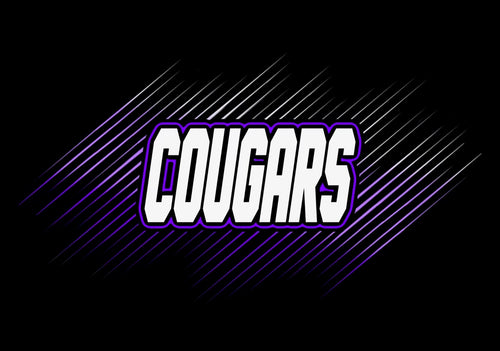 December 2024-  COUGARS Bling!!!!-  Short Sleeve Tshirt