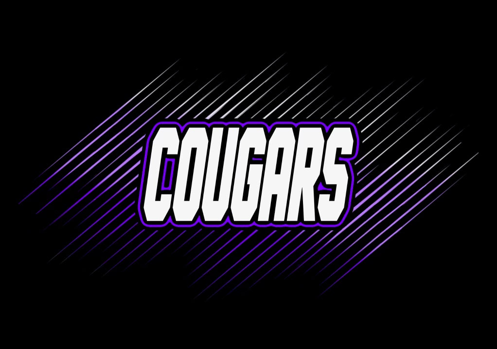 December 2024-  COUGARS Bling!!!!-  Short Sleeve Tshirt