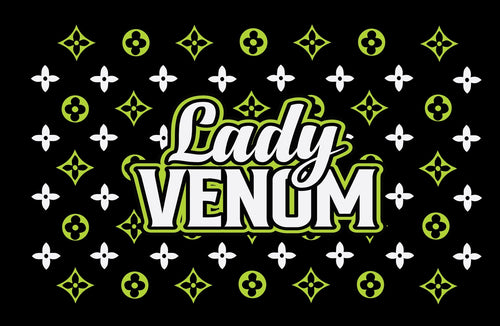 December 2024-  LADY VENOM Bling!!!-  Crop Tshirt