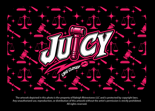 Rhinestone Bling August 2026-  Juicy Crewneck Sweatshirt