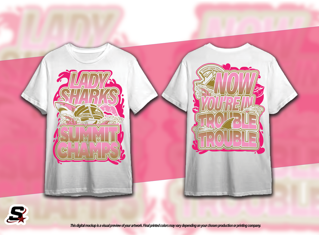 Summit Champs-  Lady Sharks-  Unisex Tank