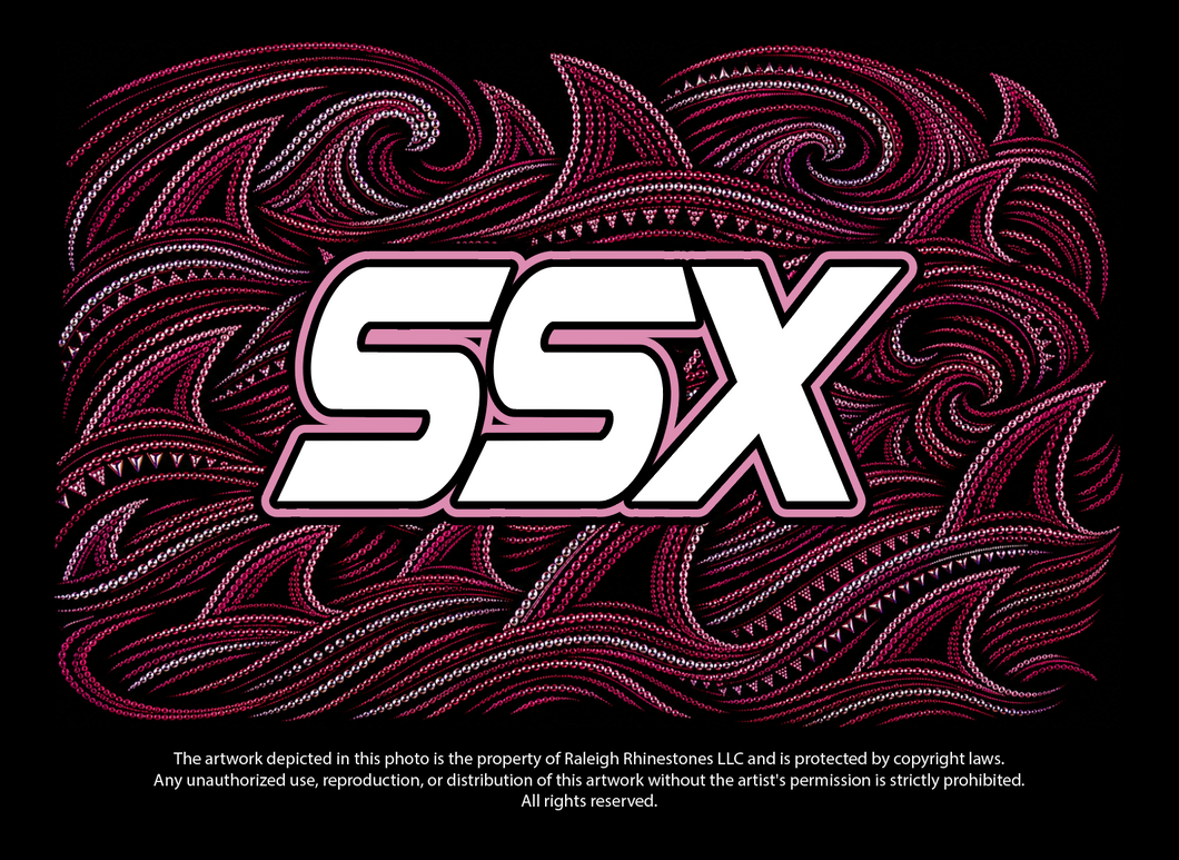 Rhinestone Bling August 2026-  SSX Short Sleeve Tshirt