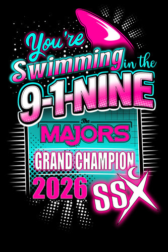 Majors 2026-  9 Time Majors Champions SSX-  Short Sleeve Tshirt